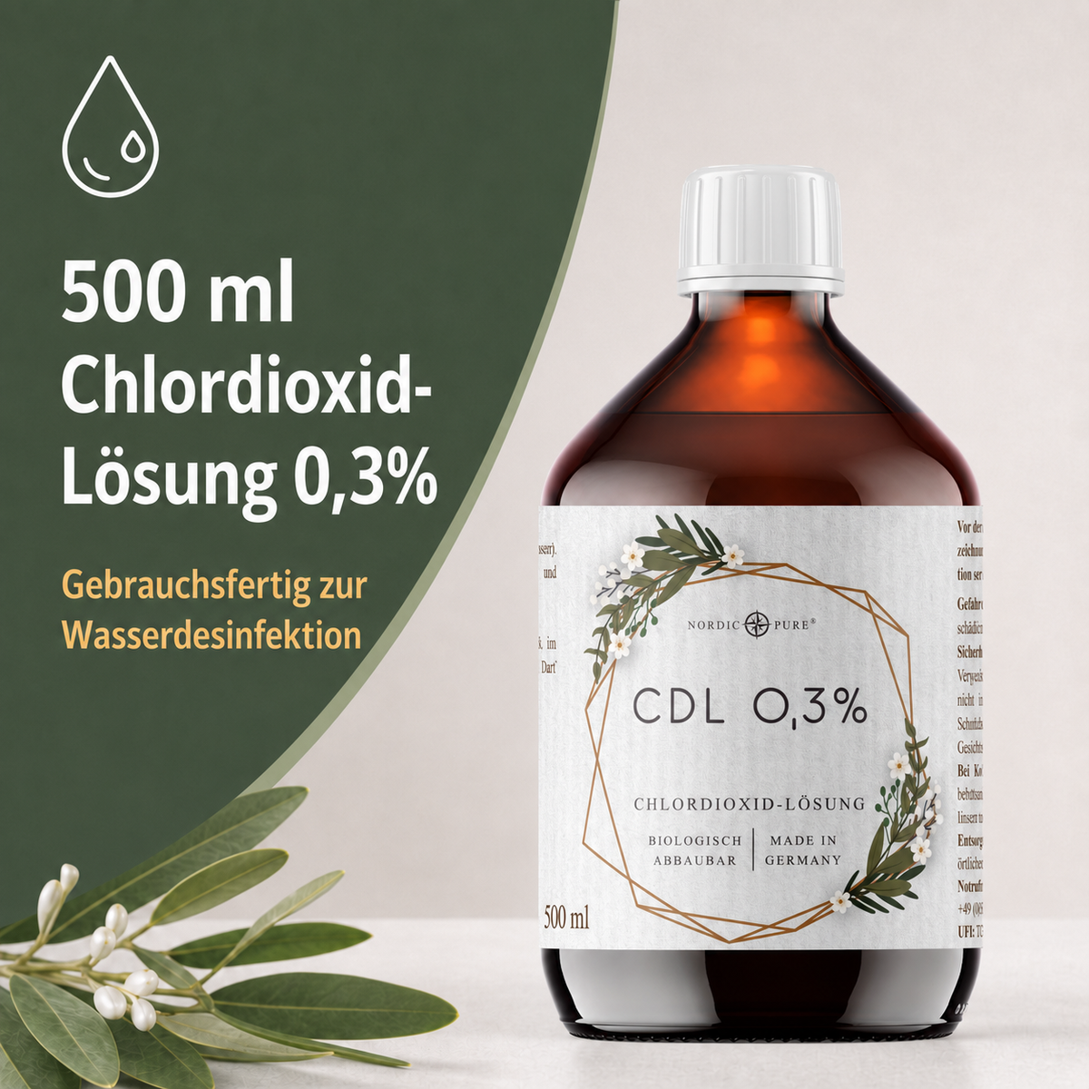 CDL 0,3% (Chlordioxid in wässriger Lösung (0,3%))