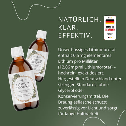 Lithiumorotat 250ml | 500ppm