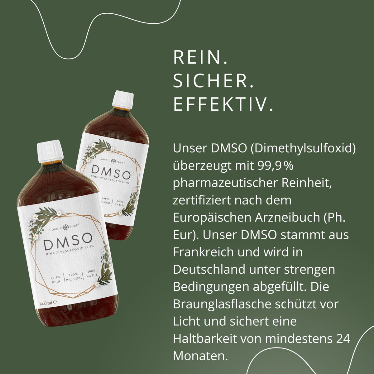 DMSO (Dimethylsulfoxid) 99,9% nach Ph.Eur.