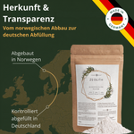 Zeolith Pulver (95% Klinoptilolith-Anteil), extra fein (für Tiere)