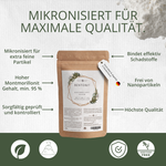 Bentonit Pulver (95% Montmorillonit), extra fein (für Tiere)