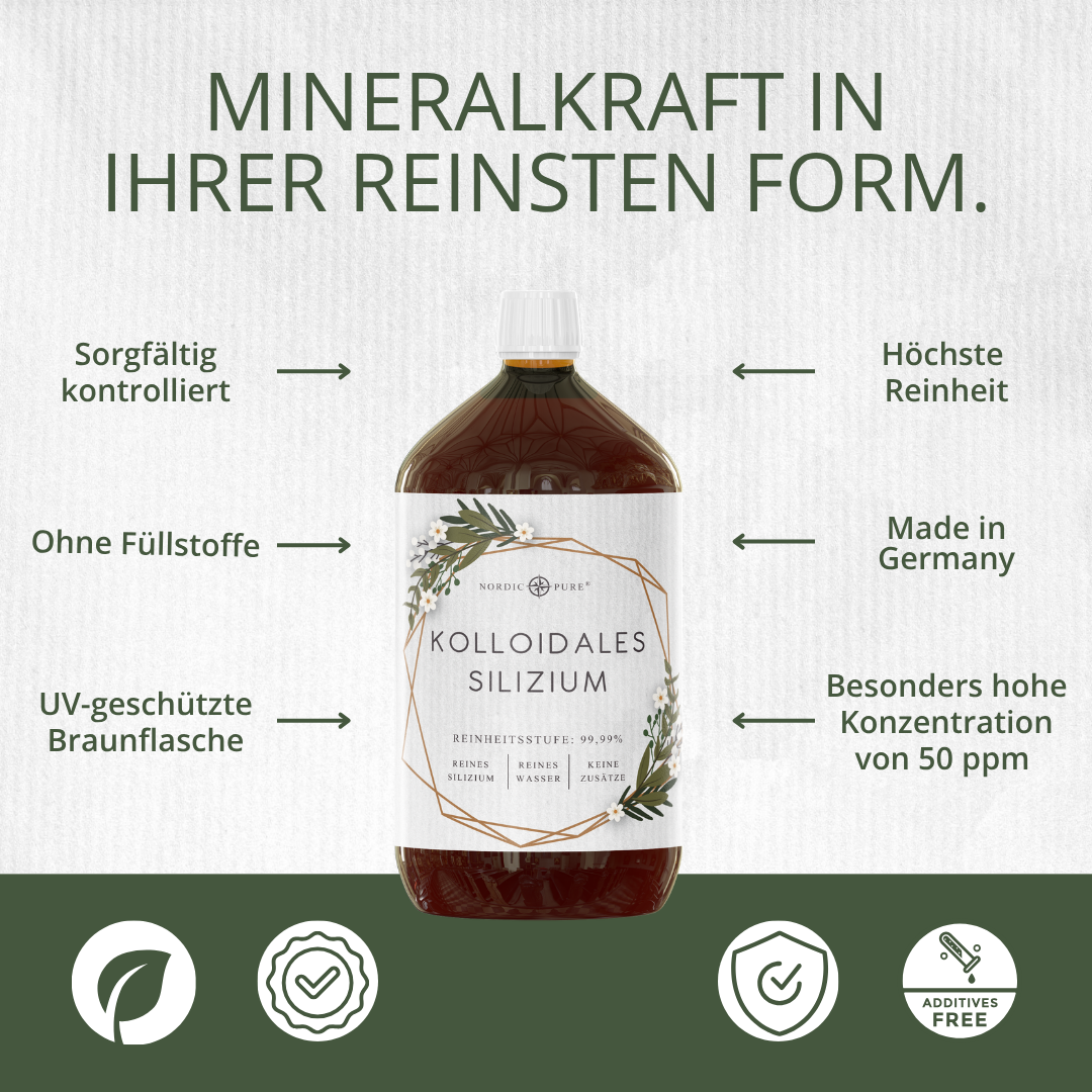 Kolloidales Silizium, 50ppm (1000ml)