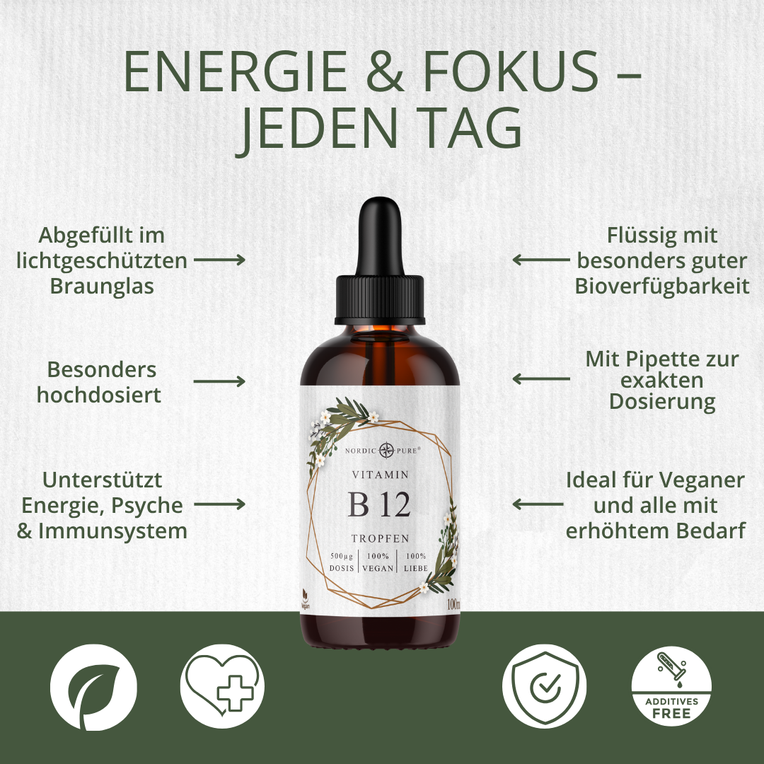 Vitamin B12 aus Methylcobalamin (100ml)