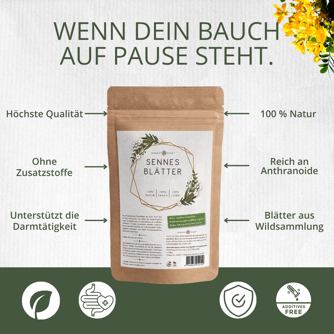 Sennes-Blätter (250g)