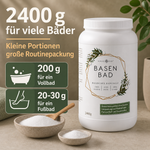 Basenbad (2400g)