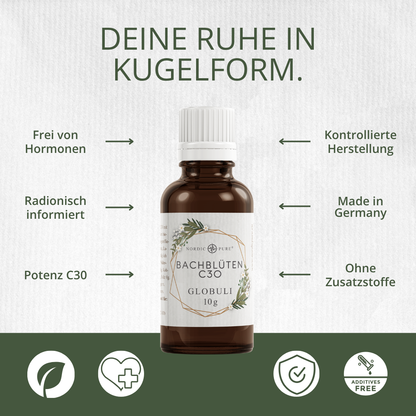 Bachblüten C30 Globuli (10g)