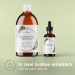 Chlorophyll-Tropfen aus Alfalfa (100ml)