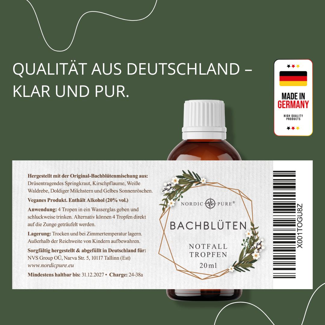 Bachblüten Notfall-Tropfen (20ml)