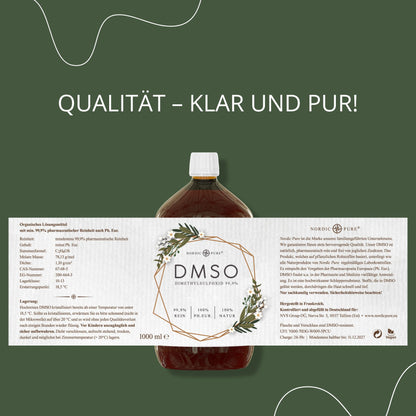 DMSO (Dimethylsulfoxid) 99,9% nach Ph.Eur.