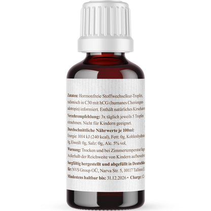 hCG C30 in Tropfenform (20ml)