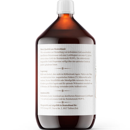 Kolloidales Gold, 20ppm (1000ml)