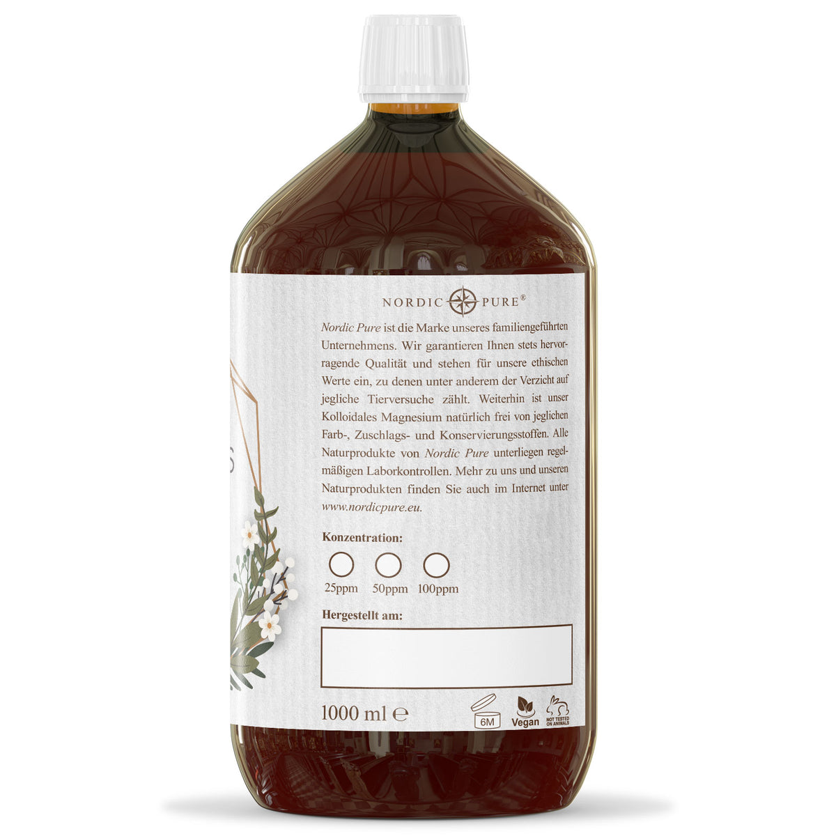 Kolloidales Magnesium, 50ppm (1000ml)