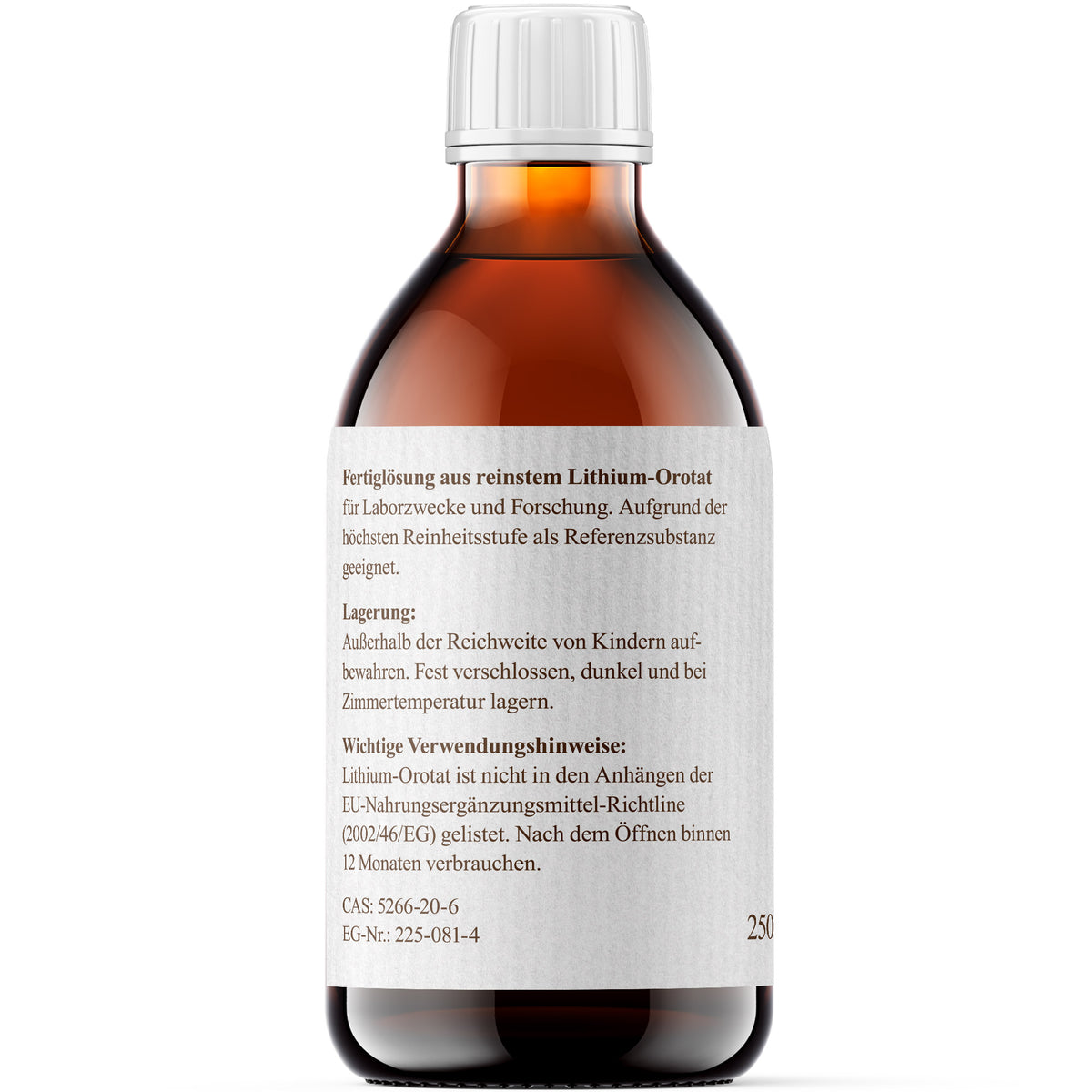 Lithiumorotat 250ml | 500ppm
