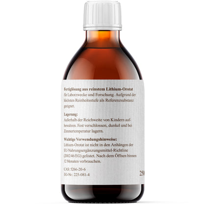 Lithiumorotat 250ml | 500ppm