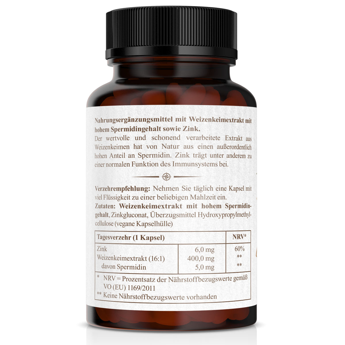 Spermidin, 5mg/Kapsel (90 Kapseln)
