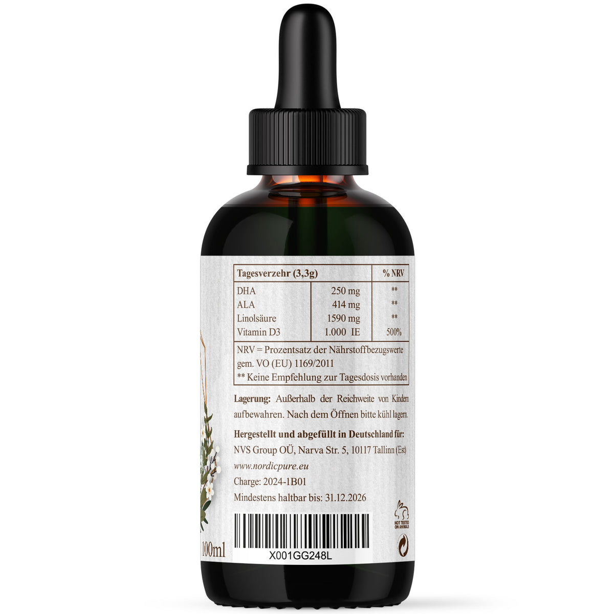 Veganes Omega-3 (100ml)