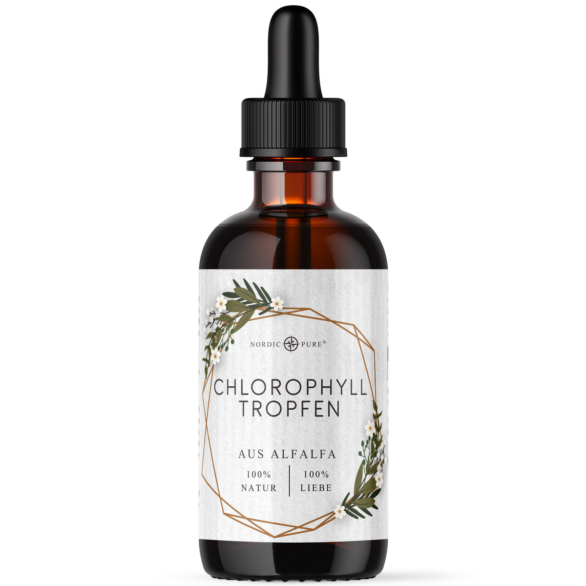 Chlorophyll-Tropfen aus Alfalfa (100ml)