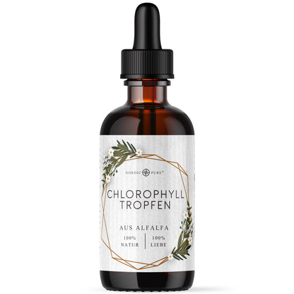 Chlorophyll-Tropfen aus Alfalfa (100ml)