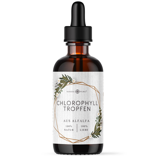 Chlorophyll-Tropfen aus Alfalfa (100ml)